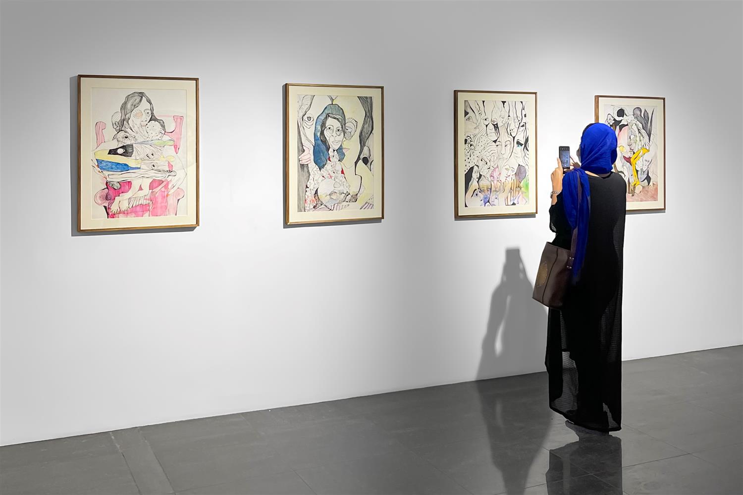 افتتاحیه نمایشگاه جاودانگی از گیلدا هاشم زاده مرداد ۱۴۰۱